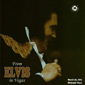 From Elvis In Vegas - Elvis Presley Bootleg CD