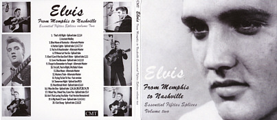 From Memphis To Nashville - Essential Fifties Splices Volume two - Elvis Presley Bootleg CD