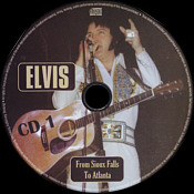 From Sioux Falls To Atlanta - Elvis Presley Bootleg CD