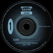 Goodbye Memphis - Elvis Presley Bootleg CD
