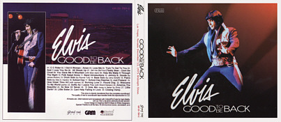Good To Be back - Elvis Presley Bootleg CD
