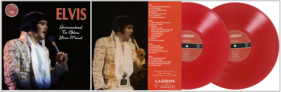 Guaranteed To Blow Your Mind (LP/CD) - Elvis Presley Bootleg CD