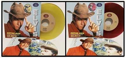 Guitar Man / Help Me - 45 RPM + CD - Elvis Presley Bootleg CD