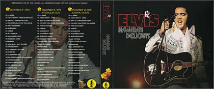 Hawaiian Delights - Elvis Presley Bootleg CD