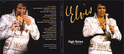 High Notes At The Kiel - Elvis Presley Bootleg CD