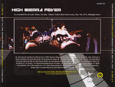 High Sierra Fever - Elvis Presley Bootleg CD