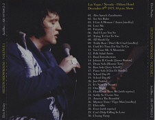 Hilton Showroom Vol. 1 - Elvis Presley Bootleg CD