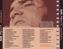 Hollywood 72 - RCA's Studio C - Elvis Presley Bootleg CD