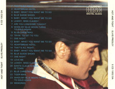 Hot And Tight - Elvis Presley Bootleg CD