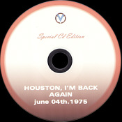 Houston I'm Back Again (Special CD Edition) - Elvis Presley Bootleg CD