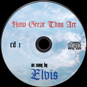 How Great Thou Art As Sung By Elvis (LP/CD) - Elvis Presley Bootleg CD