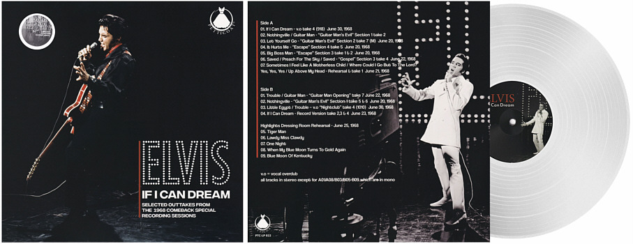 If I Can Dream (Petticoat LP/CD) - Elvis Presley Bootleg CD