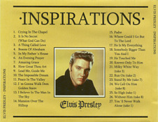 Inspirations (Bothsides) - Elvis Presley Bootleg CD