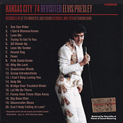 Kansas City '74 Revisited - Recorded Live at the Municipal Auditorium - Saturday June 29th - Afternoon Show (Millbranch LP/CD) - Elvis Presley Bootleg CD