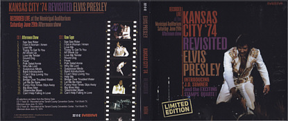 Kansas City '74 Revisited (Limited Edition) - Elvis Presley Bootleg CD