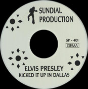 Kicked It Up In Dallas - Elvis Presley Bootleg CD
