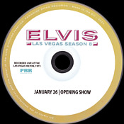 Las Vegas Season 8 -  January 26 OS / 27 DS - Elvis Presley Bootleg CD