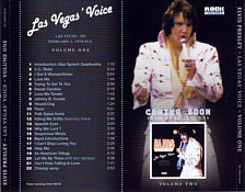 Las Vegas Voice Volume 1 - Elvis Presley Bootleg CD