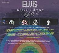 Leaner & Meaner Than Ever - Elvis Presley Bootleg CD