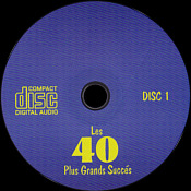 Les 40 Plus Grandes Succés - Le Roi du Rock 'n' Roll - Elvis Presley Bootleg CD
