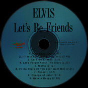 Let's Be Friends - Elvis Presley Bootleg CD