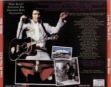 Live At The H.I.C. - Elvis Presley Bootleg CD