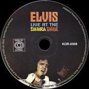 Live At The Sahara Tahoe - Elvis Presley Bootleg CD