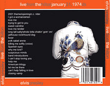 Live from The Hilton - Elvis Presley Bootleg CD