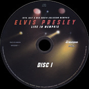 Live In Memphis 1976 - Elvis Presley Bootleg CD