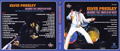 Memories That Linger In My Heart - Elvis Presley Bootleg CD