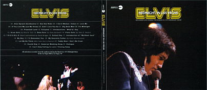 Midnight In Las Vegas - Elvis Presley Bootleg CD