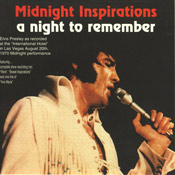 Midnight Inspirations - A Night To Remember - Elvis Presley Bootleg CD