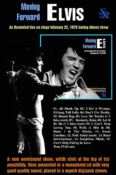 Moving Forward - Elvis Presley Bootleg CD