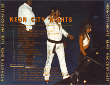 Neon City Nights - Elvis Presley Bootleg CD