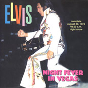 Night Fever In Vegas - Elvis Presley Bootleg CD