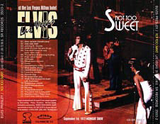 Not Too Sweet - Elvis Presley Bootleg CD
