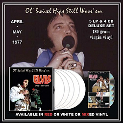 Ol' Swivel Hips Still Wovs' Em (April - May 1977) (LP CD Version) - Elvis Presley Bootleg CD