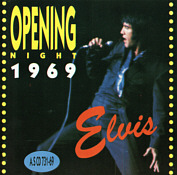 Opening Night 1969 - Elvis Presley Bootleg CD