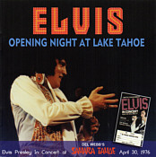 Opening Night At Lake Tahoe - Elvis Presley Bootleg CD