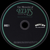 Our Memories Of Elvis Volume 3 (LP / CD) - Elvis Presley Bootleg CD