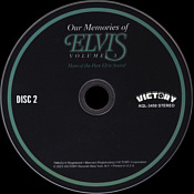 Our Memories Of Elvis Volume 3 (LP / CD) - Elvis Presley Bootleg CD