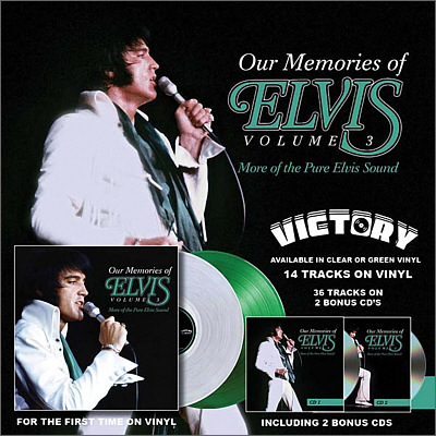 Our Memories Of Elvis Volume 3 (LP / CD) - Elvis Presley Bootleg CD