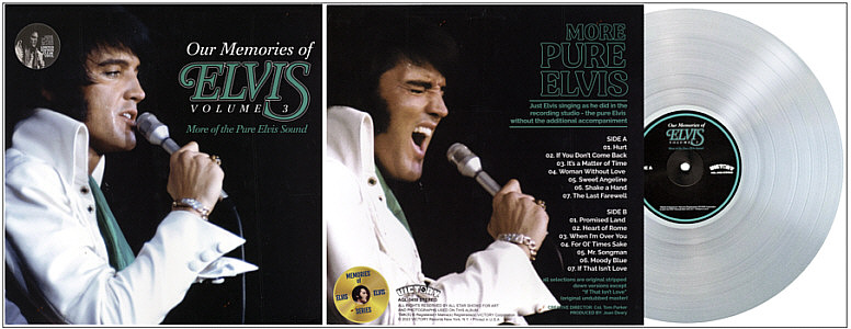 Our Memories Of Elvis Volume 3 (LP / CD) - Elvis Presley Bootleg CD