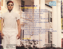 Portrait Of My Love - Elvis Presley Vol.2 - Elvis Presley Bootleg CD