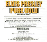 Pure Gold - The Alternate Album - Elvis Presley Bootleg CD