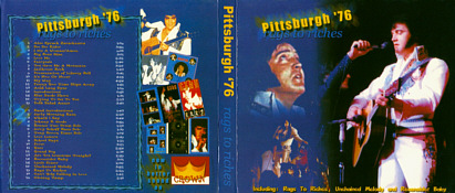 Rags To Riches - Pittsburgh '76 - Elvis Presley Bootleg CD