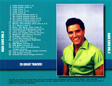 Rare Elvis Vol. 3 - Elvis Presley Bootleg CD