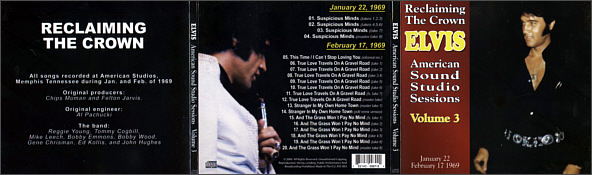 Reclaiming The Crown - Elvis Presley Bootleg CD