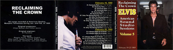 Reclaiming The Crown - Elvis Presley Bootleg CD