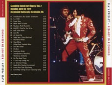 Red Hot In Richmond - Elvis Presley Bootleg CD